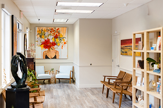 Inside office